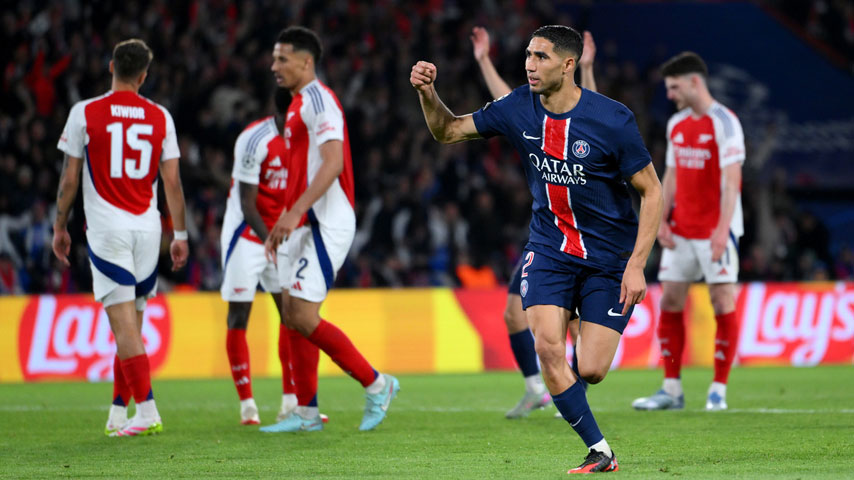 ยูฟ่าแชมเปียนส์ลีก : ปารีส แซงต์แชร์กแมง VS อาร์เซน่อล